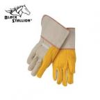 Revco 4078 Golden Cotton Nap (Monkey Face) Chore Industrial Gloves, Black Stallion